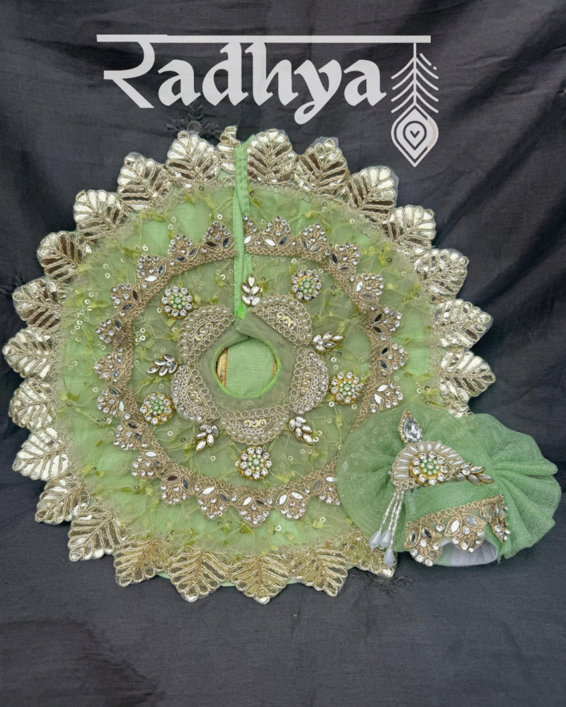 Light Green Poshak with Pagri