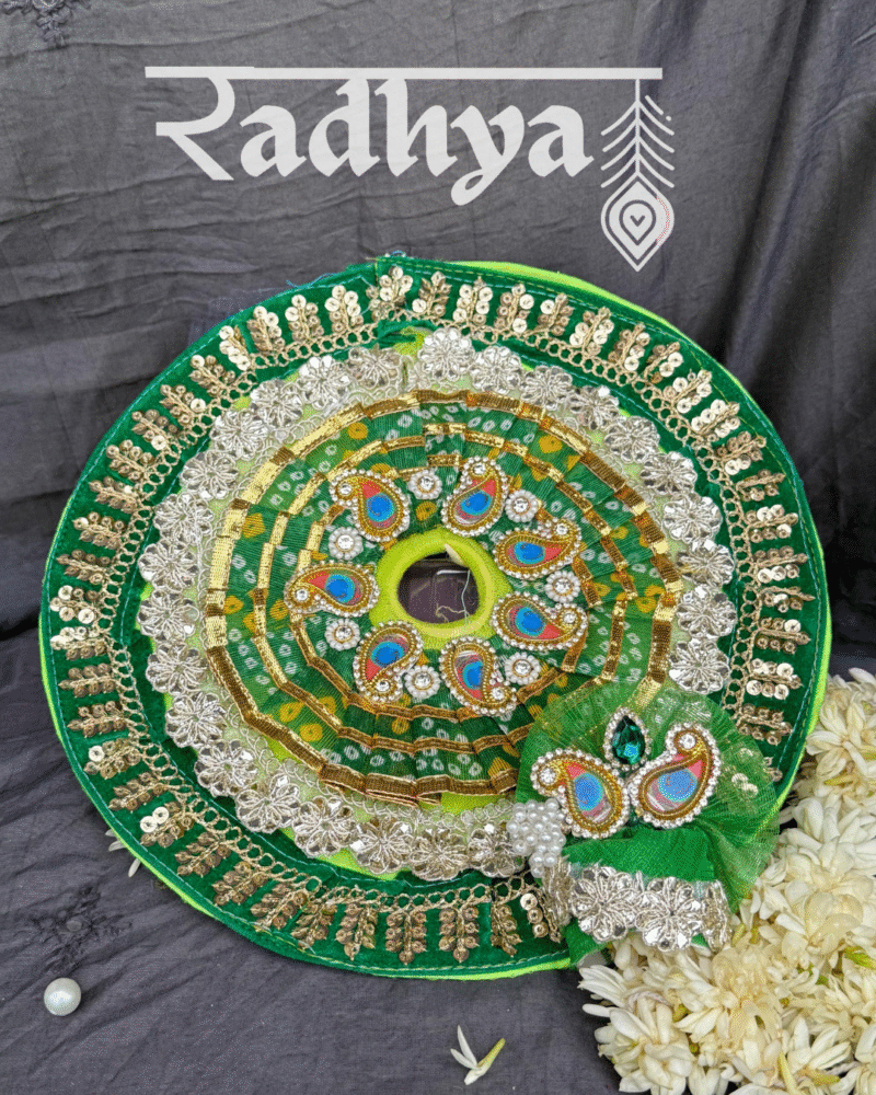 Green bhandej poshak