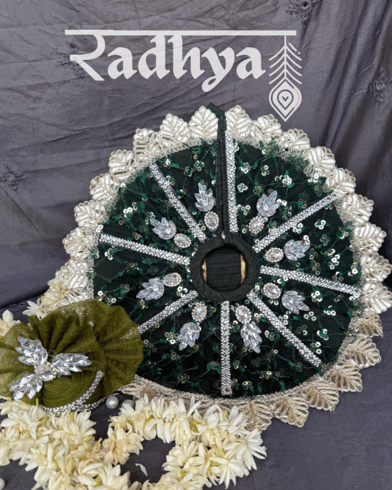 Dark green poshak