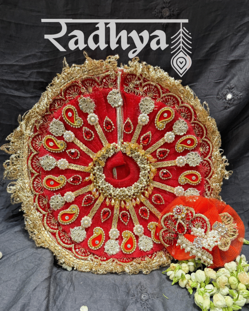 Red orange poshak