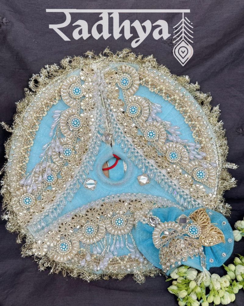 1 Heavy Blue Pearl Poshak